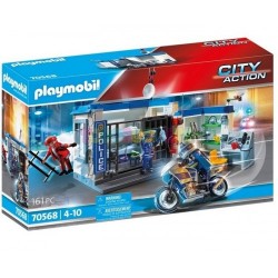 PLAYMOBIL  Policía: escape de la prisión  70568