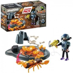 PLAYMOBIL Starter Pack Lucha contra el Escorpión de Fuego  70909