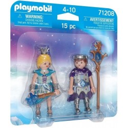 PLAYMOBIL Duo PackPrincesa y Príncipe de Hielo  71208