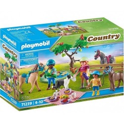 PLAYMOBIL Excursión de Pícnic con caballos  71239