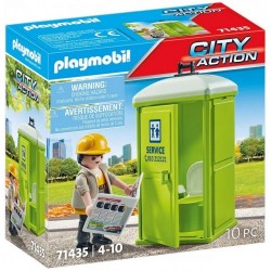 PLAYMOBIL  Aseo portátil  71435
