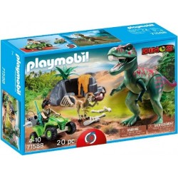 CN24 PLAYMOBIL Tiranosaurus Rex con Explorador   71588