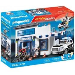 CN24  PLAYMOBIL Mega set policía   71602