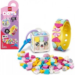 LEGO DOTS   Pulsera y Adorno para Mochila Gatito Goloso  41944