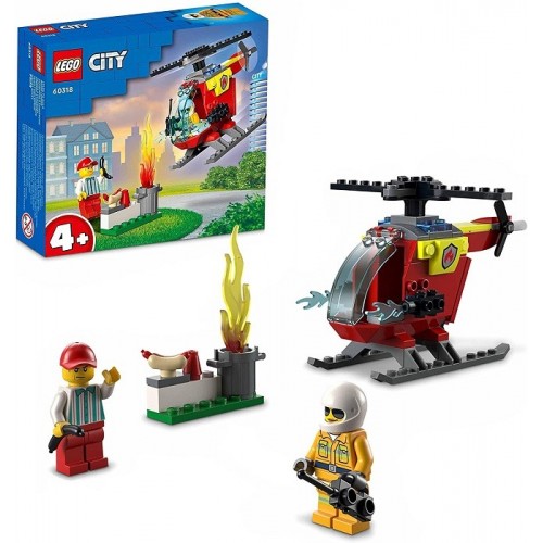 LEGO CITY Helicóptero de Bomberos  4+  60318