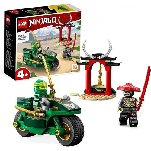 LEGO NINJAGO Moto Callejera Ninja de Lloyd  4+  71788
