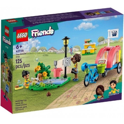 LEGO FRIENDS Bici de Rescate Canino  6+  41738
