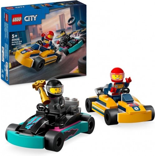 LEGO City Karts y Pilotos de Carreras  5+  60400