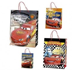 ARTE BOLSA PAPEL CARS GRANDE MOD. SURTIDOS , VENTA UNIDAD 46x33x10