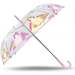 KIDS PARAGUAS TRANSPARENTE CAMPANA 46CM SWEET DREAMS (6x4)  KL10653