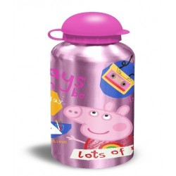 KIDS SURTIDO 3 DISEÑOS CANTIMPLORAS DE ALUMINIO PEPPA PIG 500ML