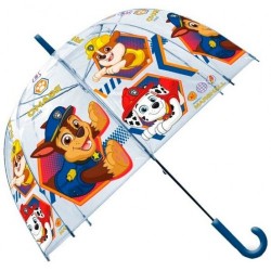 KIDS PARAGUAS TRANSPARENTE CAMPANA 46CM PAW PATROL    PW19921