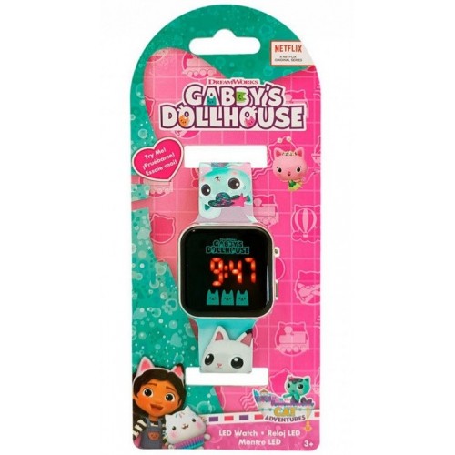 CN24 KIDS RELOJ LED GABBYS DOLLHOUSE     GD00077