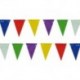 REY CARNAVAL GALLARDETE PLASTICO IRIS 40X20 B/50M-