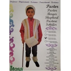 ATOSA DISFRAZ INFANTIL PASTOR 7-9 AÑOS