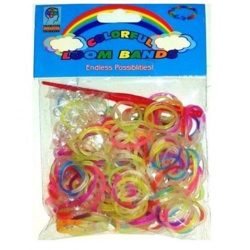 MYSTIC BOLSA 200 GOMAS PURPURINA KRAZY LOOMS