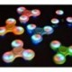 HAND SPINNER LUCES LED EN CAJA , EXP. 24 UNDS , VENTA POR UNIDAD