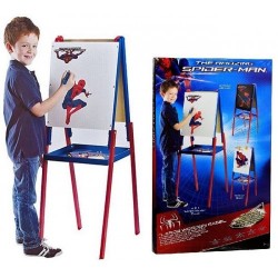 PIZARRA CABALLETE SPIDERMAN DOBLE 3 EN 1
