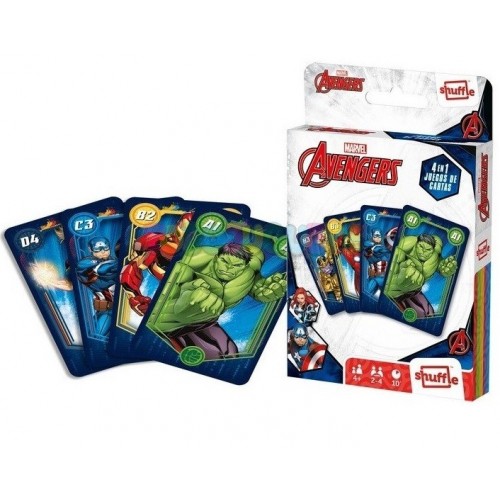 FOURNIER BARAJA INFANTIL AVENGERS ( DEFECTO CAJA )