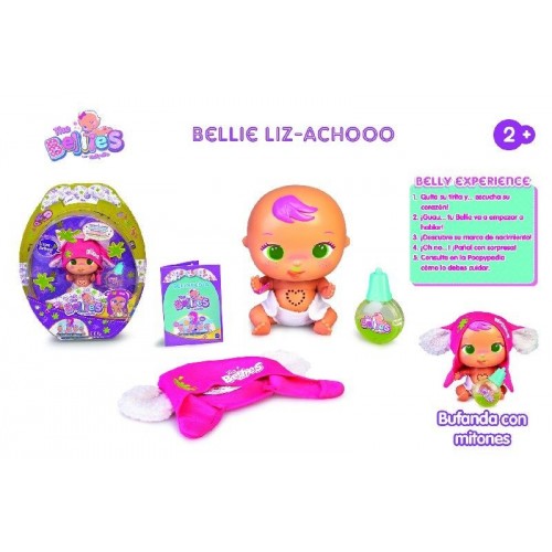 FAMOSA BELLIES MUÑECA Bellie Liz-Achooo  700015774