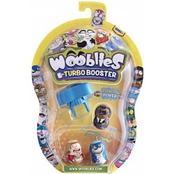 CEFA WOOBLIES SERIE 1 : TURBO LANZADOR CON 3 FIGURAS COLECIONABLES