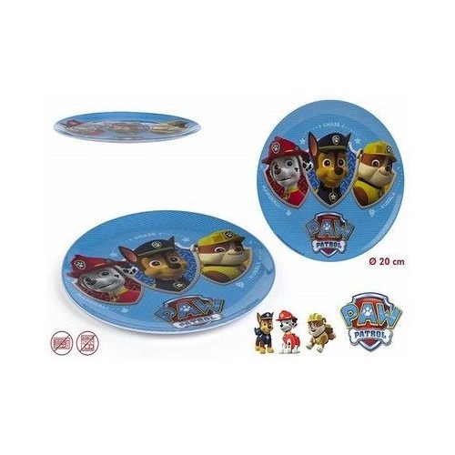 CB PLATO MELAMINA PATRULLA CANINA