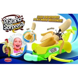 BIZAK JUEGO COMIDITAS PLATANO SORPRESA