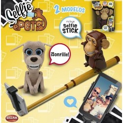 BIZAK SELFIE PETS PELUCHE PALO SELFIE