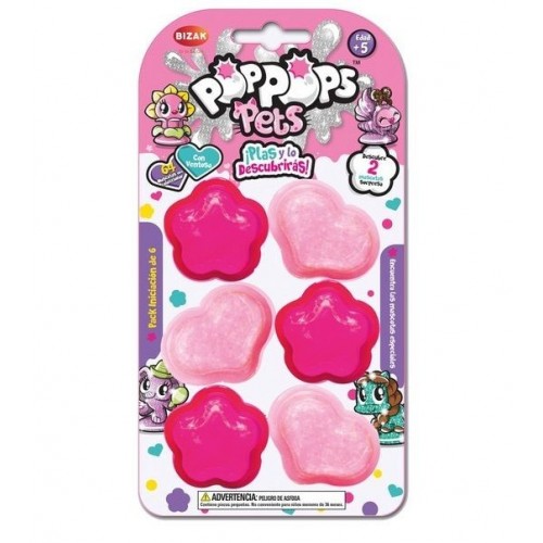 BIZAK POP POPS PETS PK STARTER DE 6  63273001