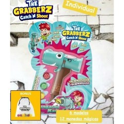 MARTILLO LANZADOR THE GRABBERZ PACK INDIVIDUAL (6 MOD. SURTIDOS)