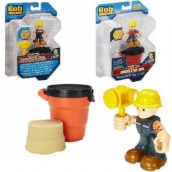 OFERTA COMPRA 12 UNDS BLISTER FIGURA BOB THE BUILDER 2 MOD. SURTDOS, ARENA MODELAR Y 5 MOLDES