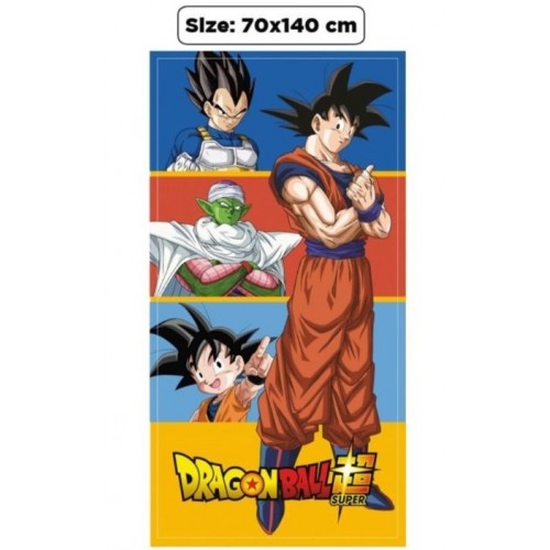 TOALLA DRAGON BALL 140 X 70 CMS